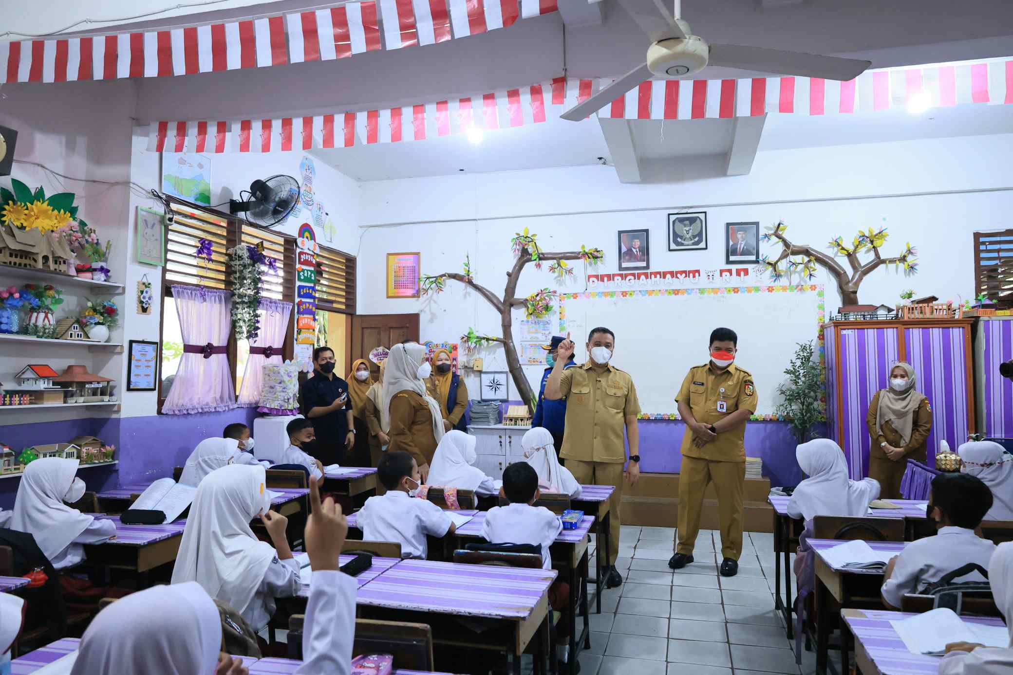 Kualitas Udara Membaik, PAUD-TK di Pekanbaru Kembali Belajar Tatap Muka Besok
