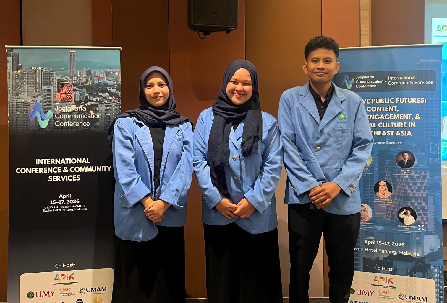 3 Mahasiswa UIN Suska Riau Tampil di Konferensi Internasional Malaysia