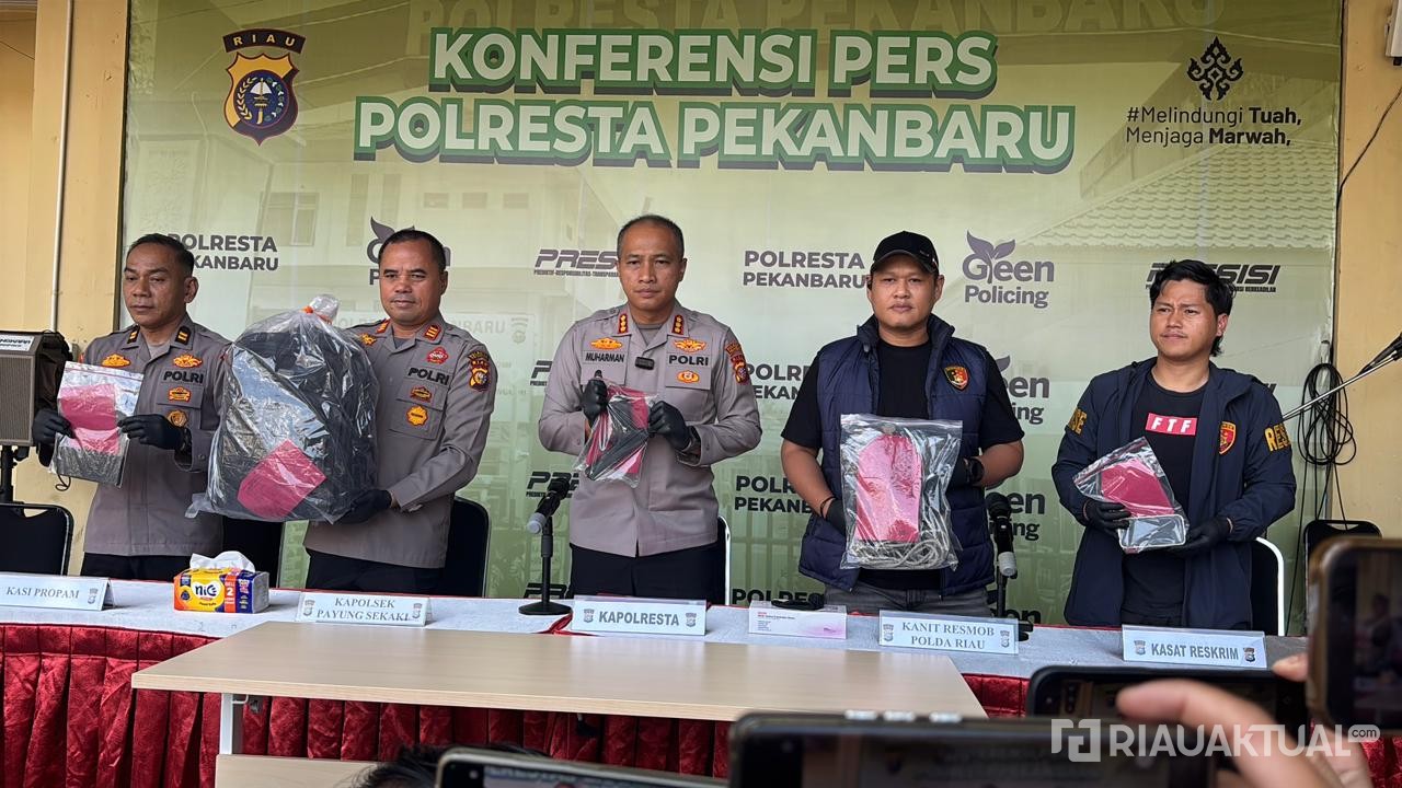 Terungkap! Sopir Truk Ekspedisi di Pekanbaru Dibunuh Rekannya Sendiri, 3 Pelaku Ditangkap