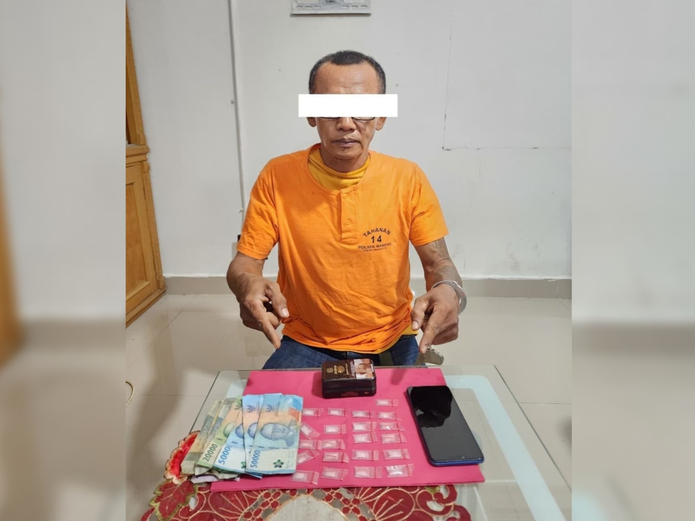 9 Paket Sabu Diamankan, Pria di Semunai Bengkalis Diciduk Polisi