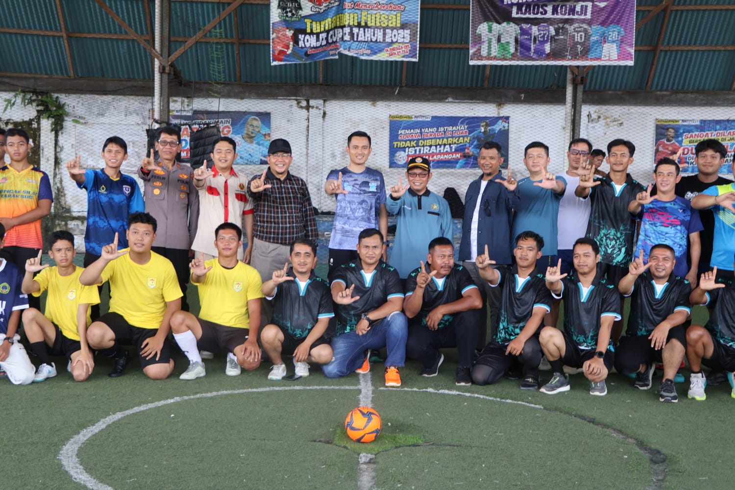 Buka Fun Futsal Milad ke-94 Pemuda Muhammadiyah, Kapolres Kuansing Tekankan Kerukunan