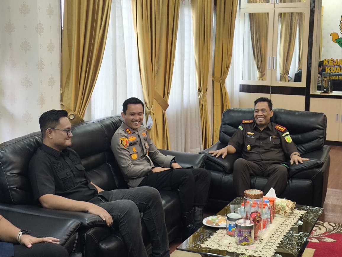 Polres Kuansing dan Kejari Perkuat Sinergi, Sepakat Wujudkan Penegakan Hukum Profesional