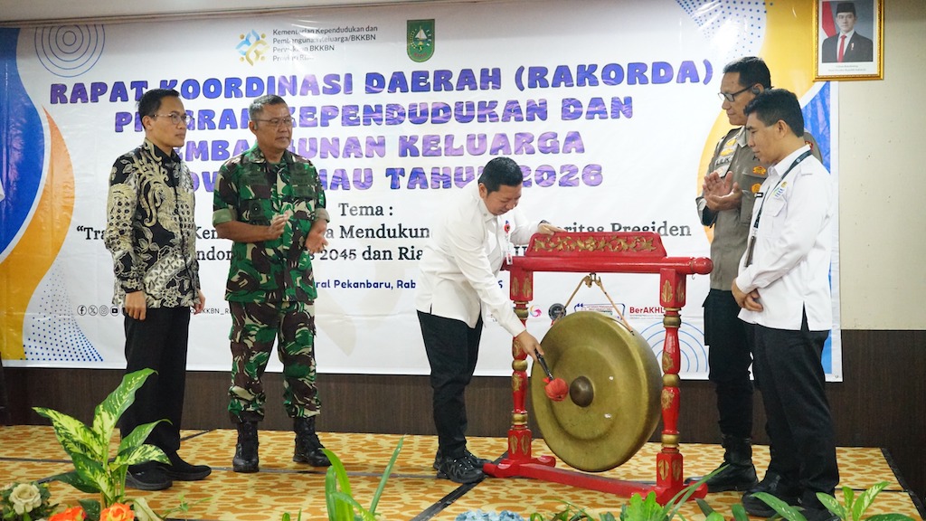 BKKBN Dorong Ketahanan Demografi untuk Percepat Pertumbuhan Ekonomi Riau