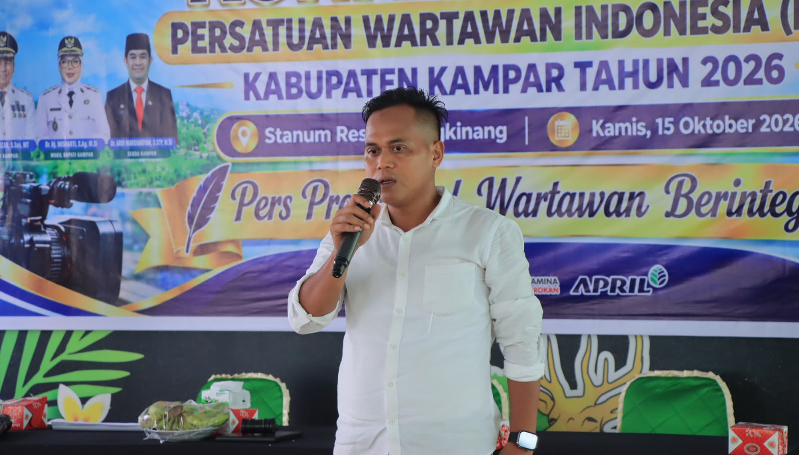 PWI Kampar Siap Tes Urine, Buktikan Wartawan Bebas Narkoba