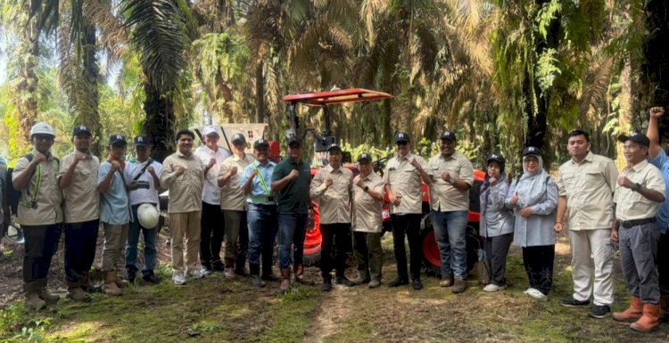 Traktor Otonom Pemupuk Sawit Lahir dari GRS 2024, Efisiensi Tembus 60 Persen