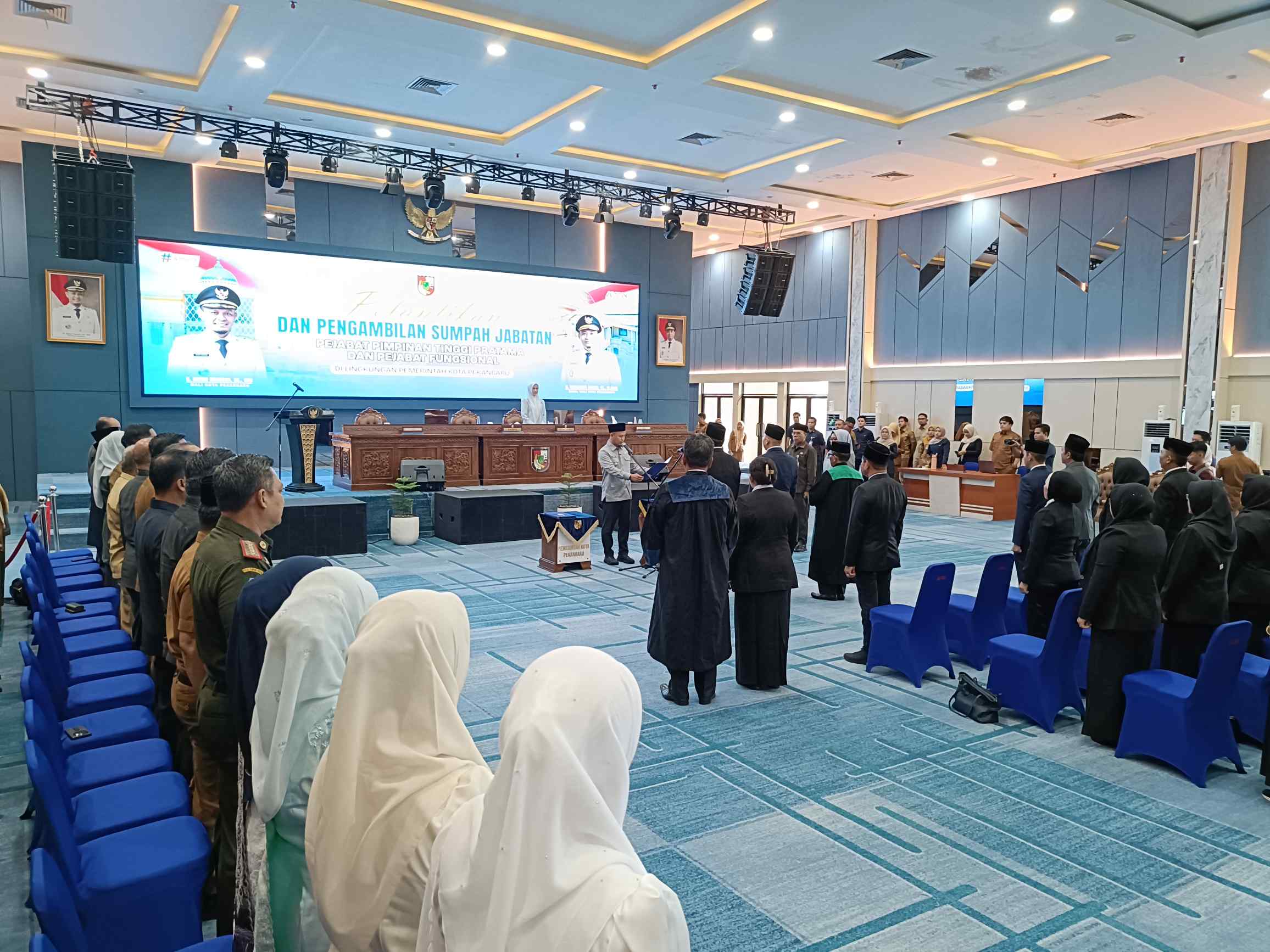 Kepala BKPSDM Hingga Asisten III Setdako Pekanbaru Berganti, ini Nama-nama yang Dirotasi 