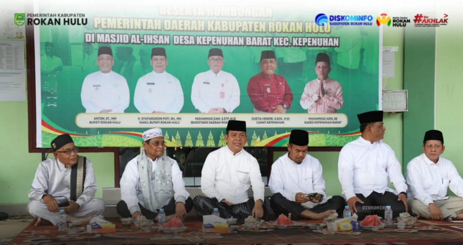 Safari Ramadan Ke-6 di Kepenuhan, Wabup Rohul Tekankan Perkuat Silaturahmi dan Skala Prioritas Pembangunan
