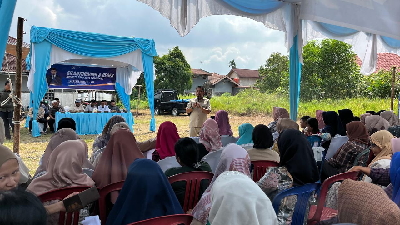 Tengku Azwendi Tampung Aspirasi Kenaikan Insentif Kader Posyandu dan Perbaikan Jalan