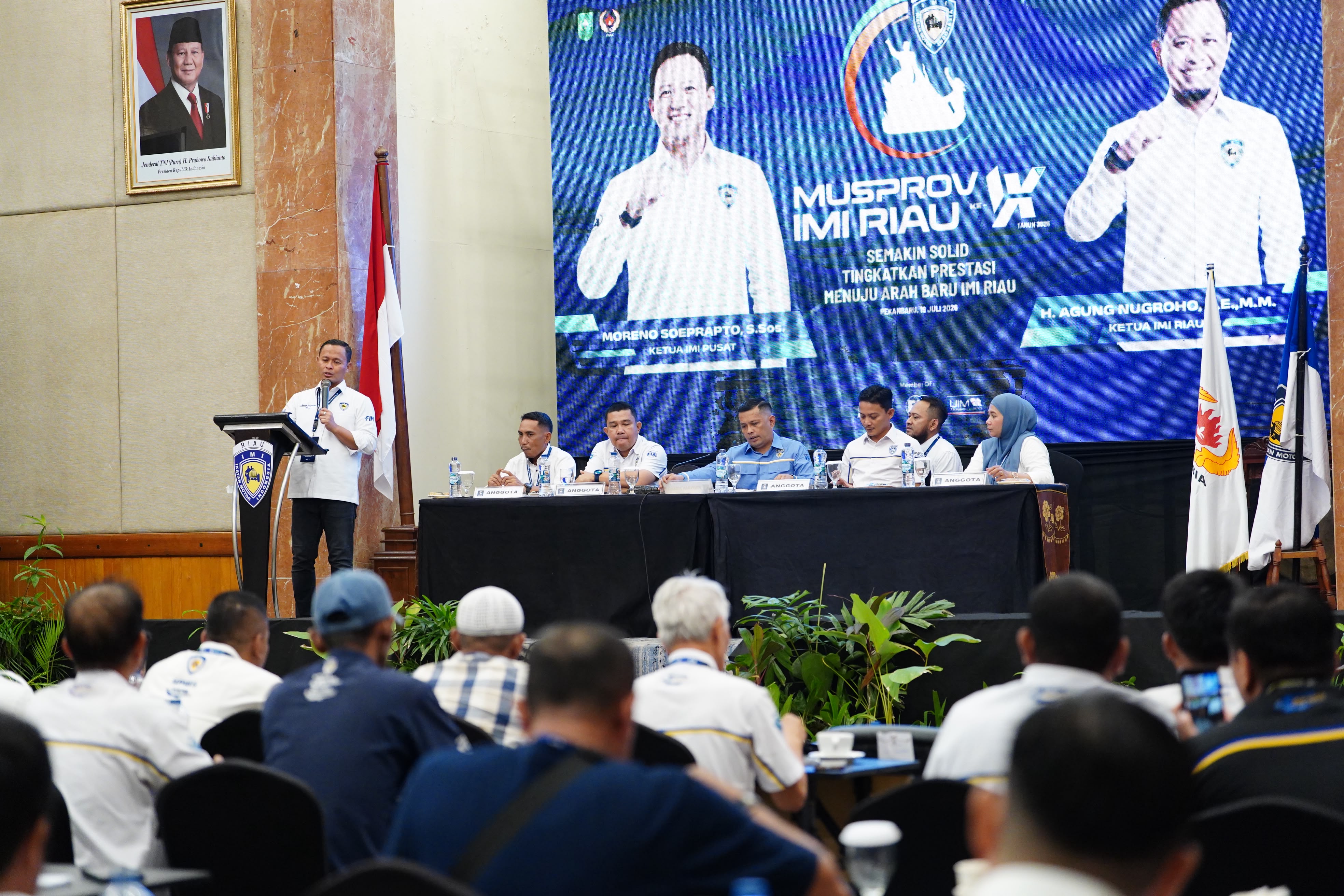 Ketua IMI Riau Agung Nugroho Targetkan Event Nasional dan Pengembangan Potensi Atlet