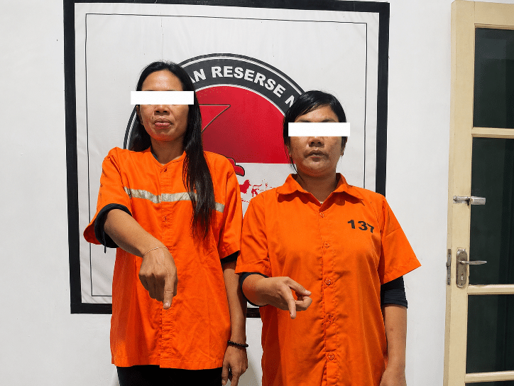 Digrebek Polisi, Dua Wanita di Bengkalis Jadi Pengedar Sabu Selama Setahun