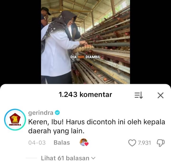 Gerindra Apresiasi Langkah Bupati Siak Libatkan UMKM Lokal di Program MBG