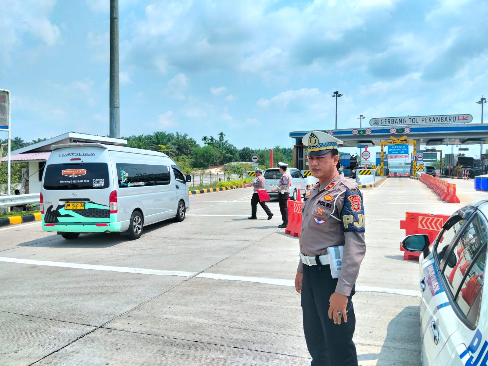 Arus Balik H+4 Lebaran, Ribuan Kendaraan Masuk Riau