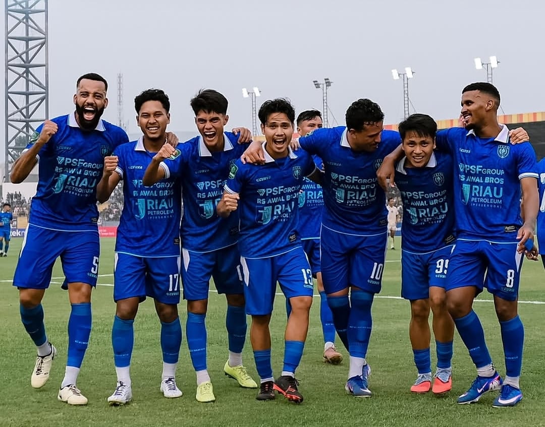 PSPS Makin Kokoh di Puncak Klasemen Usai Bantai Persiku Kudus