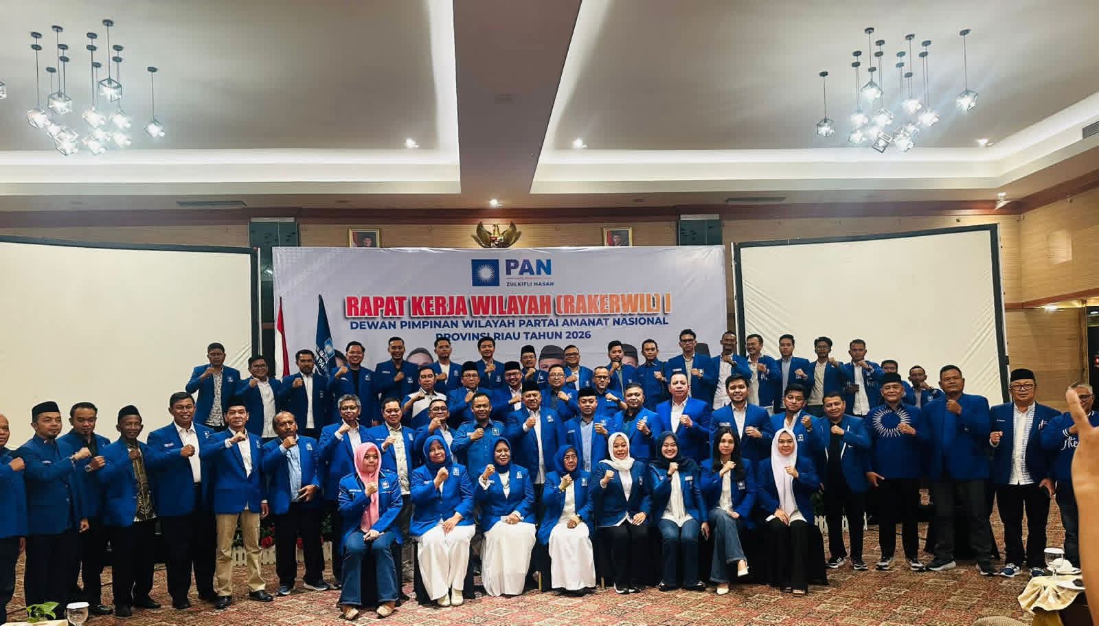 Rakerwil I PAN Riau Rumuskan Rekomendasi Strategis, Soroti Program Nasional hingga Ancaman Narkoba