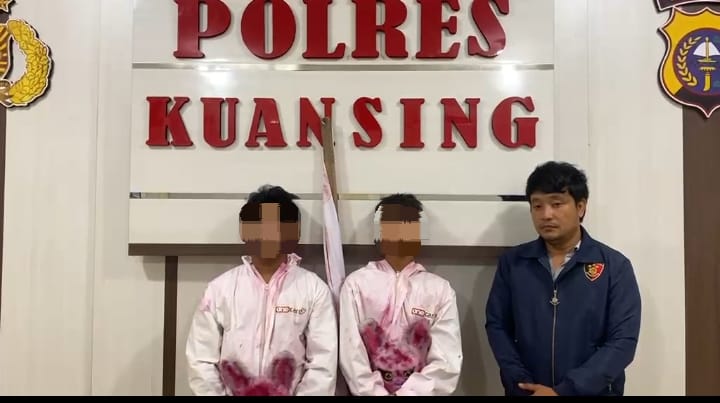 Demi Viral di Medsos, Dua Pemuda di Kuansing Diamankan Usai Keliling Kota Pakai Kostum Pocong