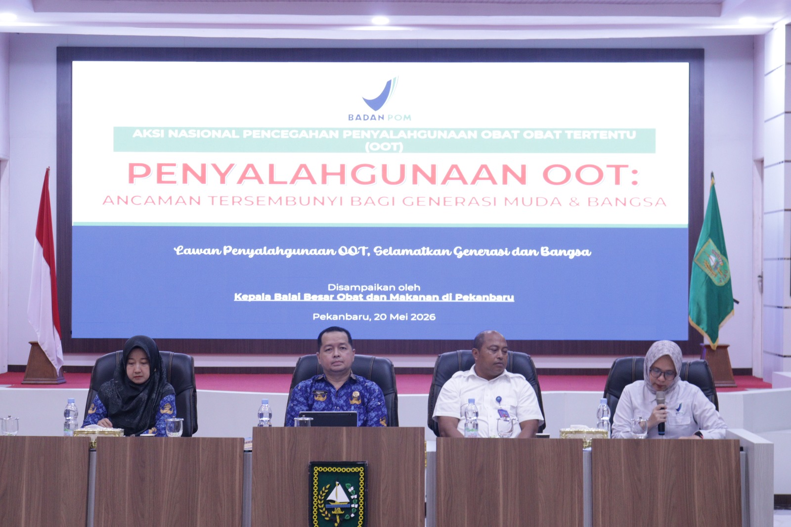 BBPOM Pekanbaru Gandeng 24 Instansi, Perangi Penyalahgunaan Obat Tertentu