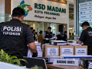 Polisi Periksa 102 Saksi Dugaan Korupsi RSD Madani Pekanbaru
