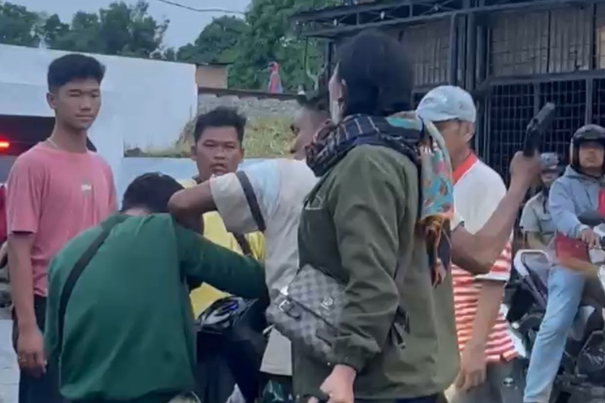 Tendang Perut Ibu Hamil dan Hajar Suaminya, Dua Preman Ditangkap