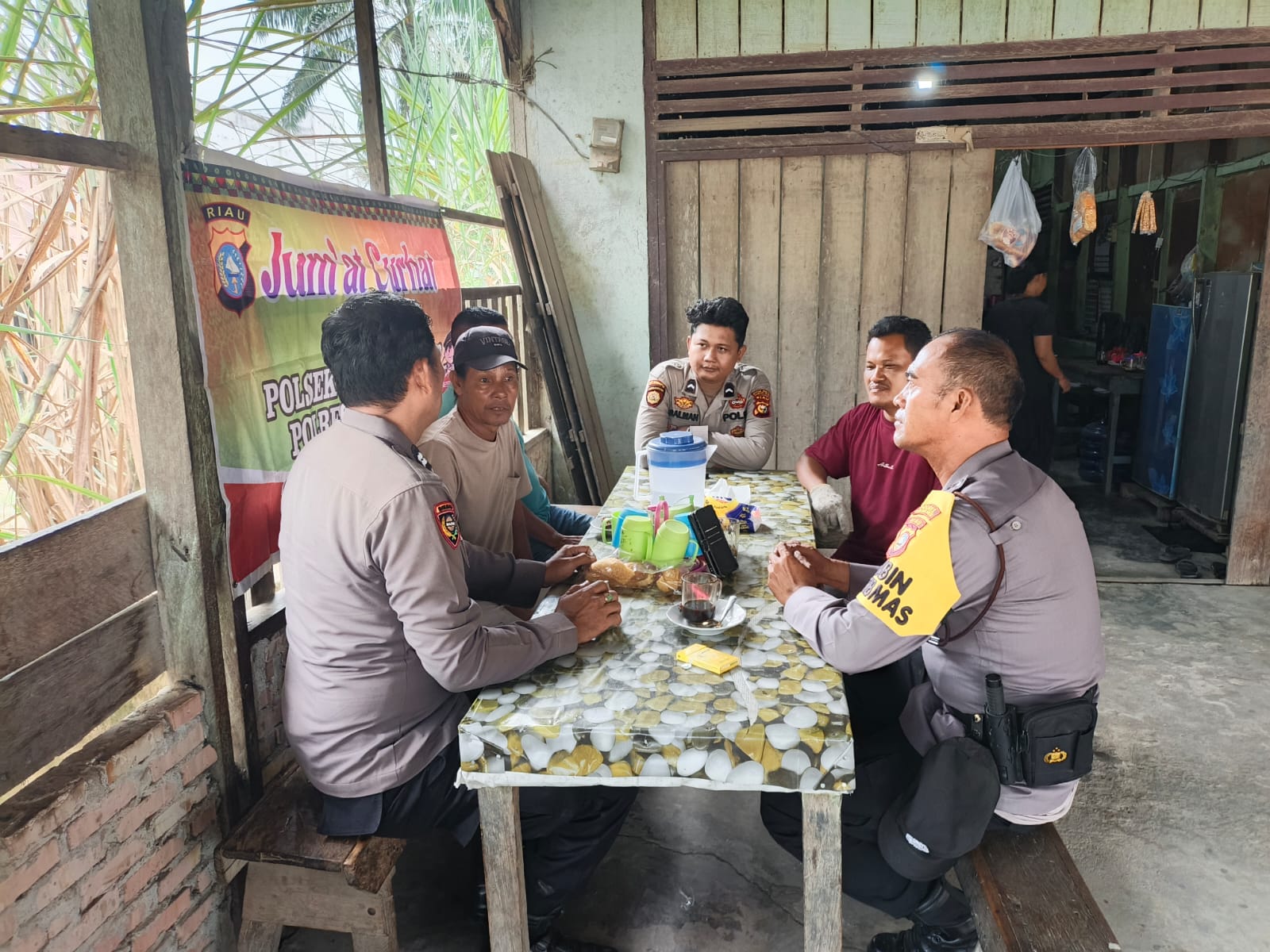 Jumat Curhat di Bangko Pusako, Polisi Tampung Keluhan Warga Soal Kamtibmas