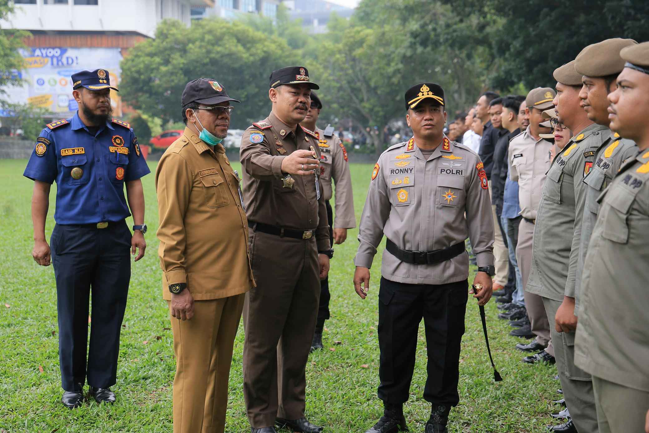 Pemko dan Polresta Pekanbaru Siagakan 540 Personel Jaga Situasi Kondusif saat Aksi Unjuk Rasa