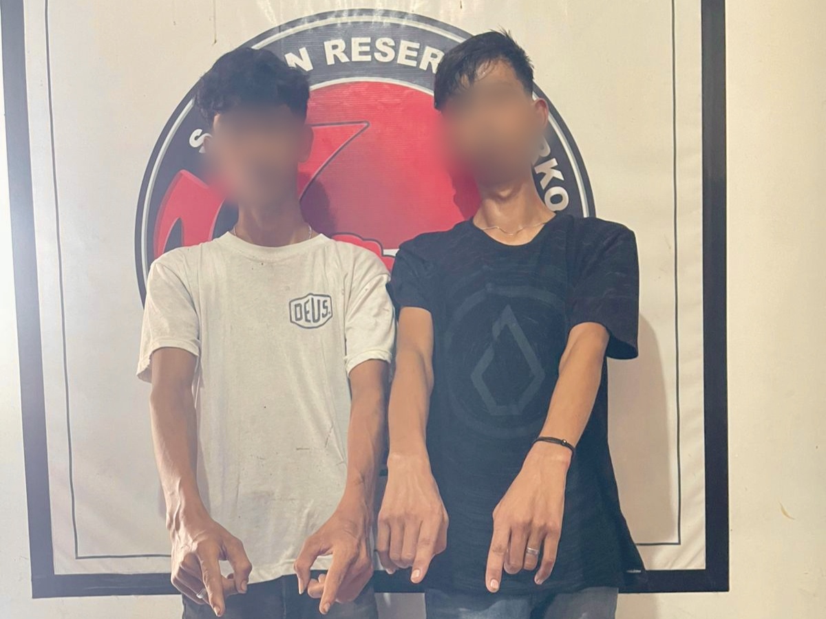 Dua Pria Diamankan Polisi di Kos Bengkalis, Satu Masih Berstatus Pelajar