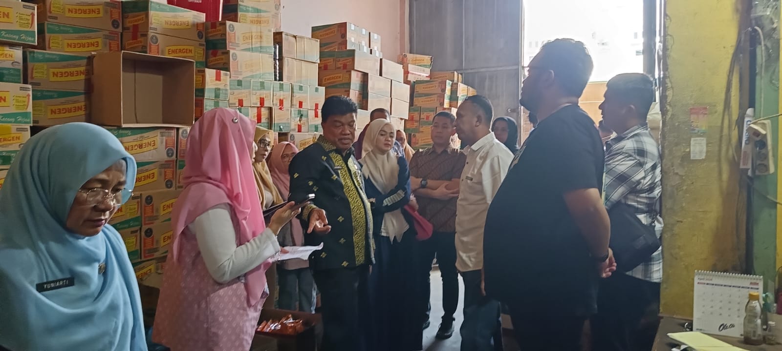 Satgas Saber Pangan Pekanbaru Sidak Gudang Distributor Minyakita