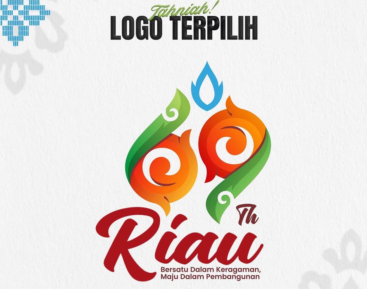Ini Logo Terpilih pada Sayembara Hari Jadi ke-69 Provinsi Riau