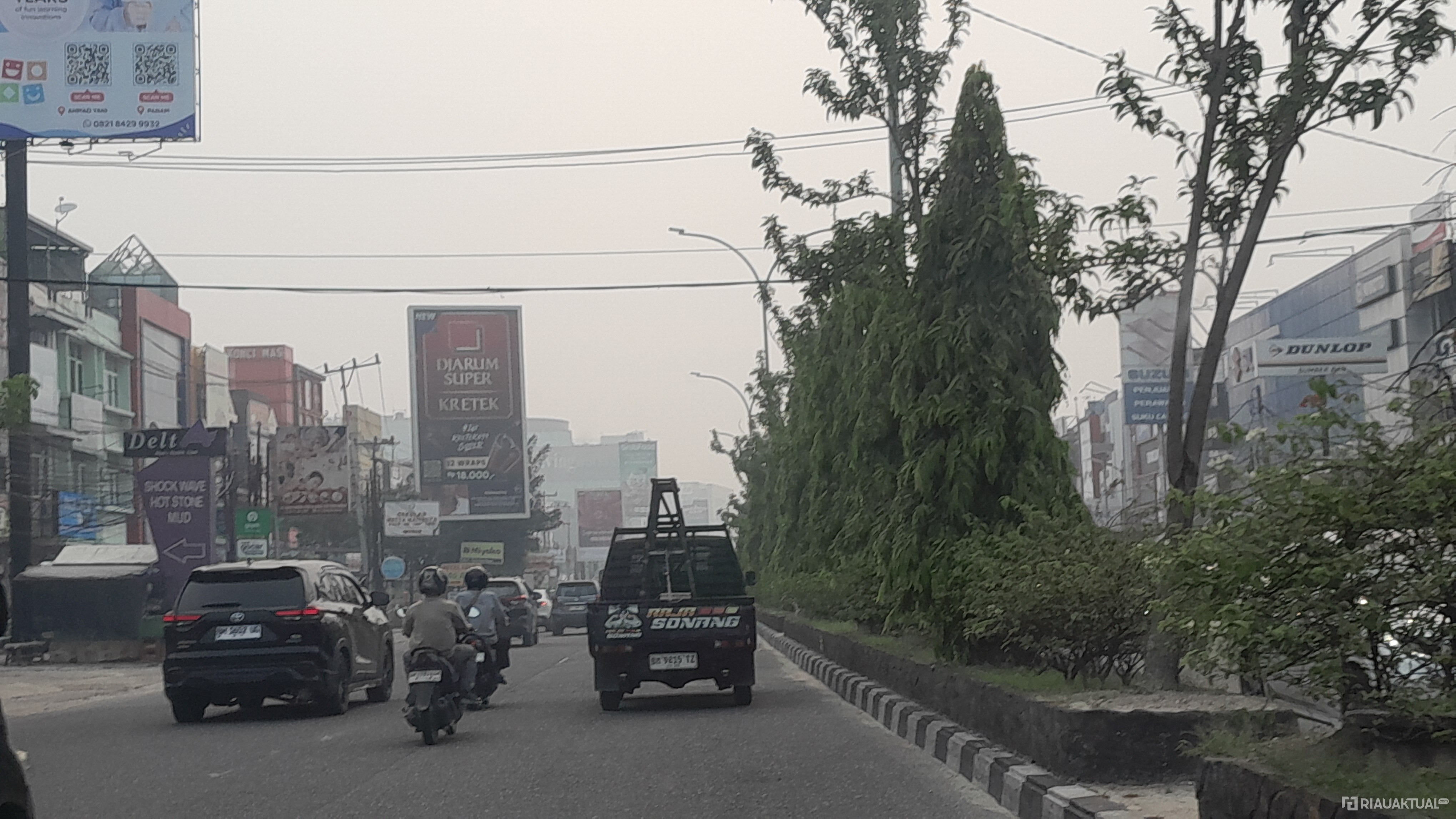 Asap Masih Menyelimuti Riau, BMKG Ingatkan Hujan Lebat Disertai Petir