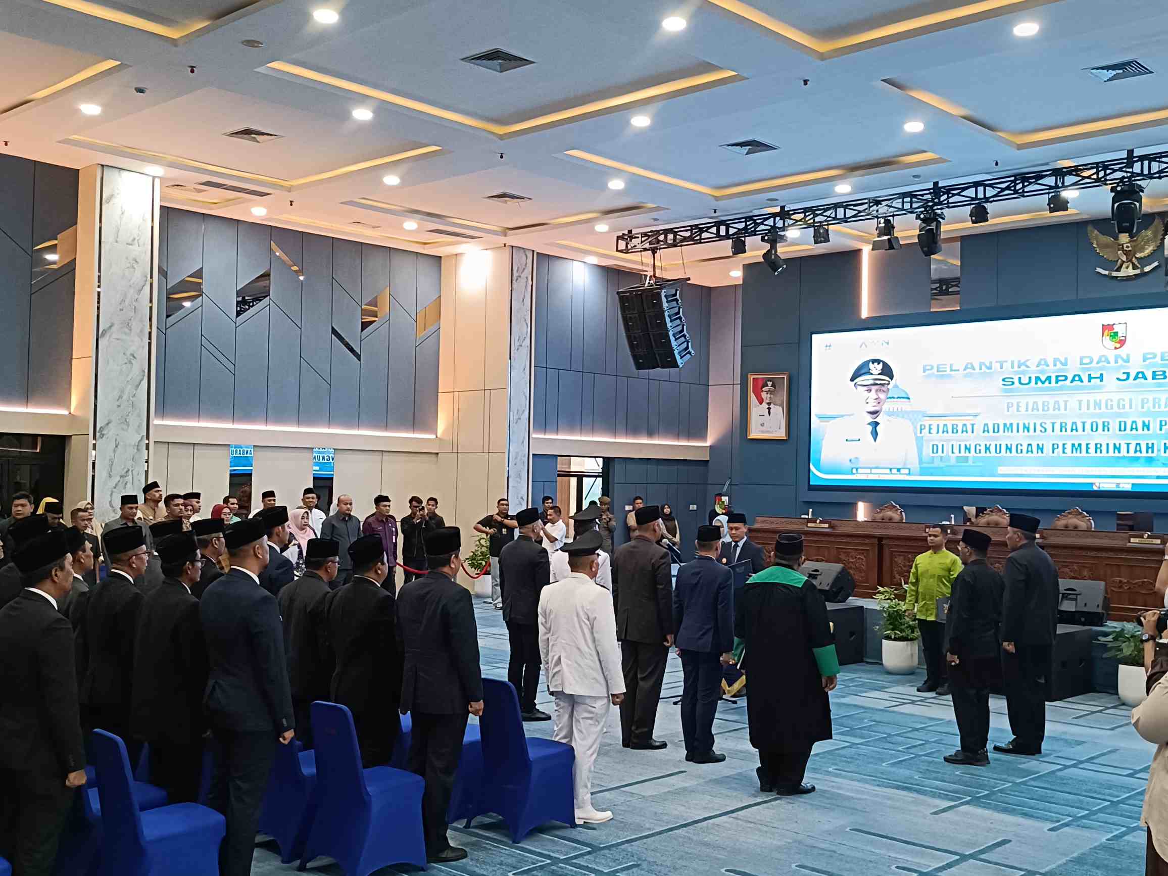 Wako Pekanbaru Lantik 29 Pejabat, Ada 2 Kadis, Camat, Hingga Lurah 