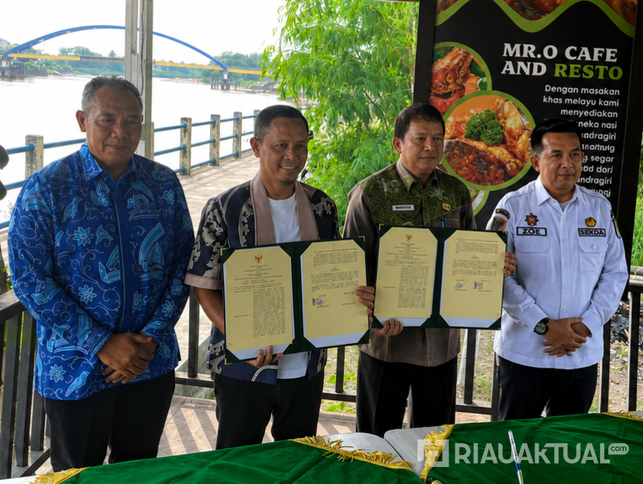 Agung Nugroho Dukung Pengembangan Pertanian dan Peternakan, Inhu-Pekanbaru Teken Kerja Sama Strategis