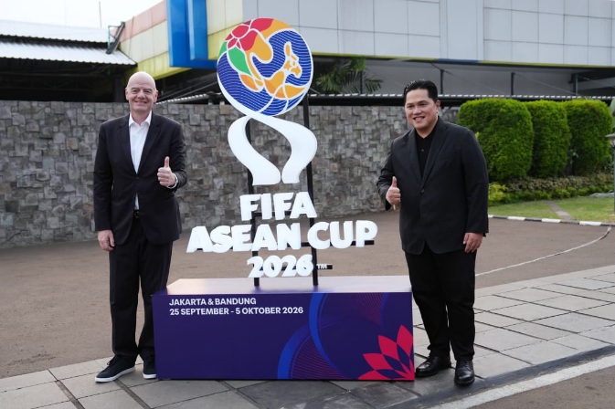 Presiden FIFA Saksikan Langsung Final Indonesia vs Thailand di GBK Bersama Prabowo