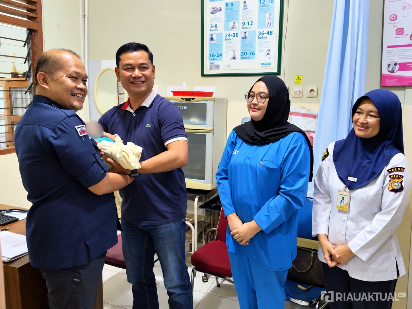Bayi Laki-laki Ditemukan di Teras Rumah Warga Pekanbaru, Polisi Serahkan ke Dinsos