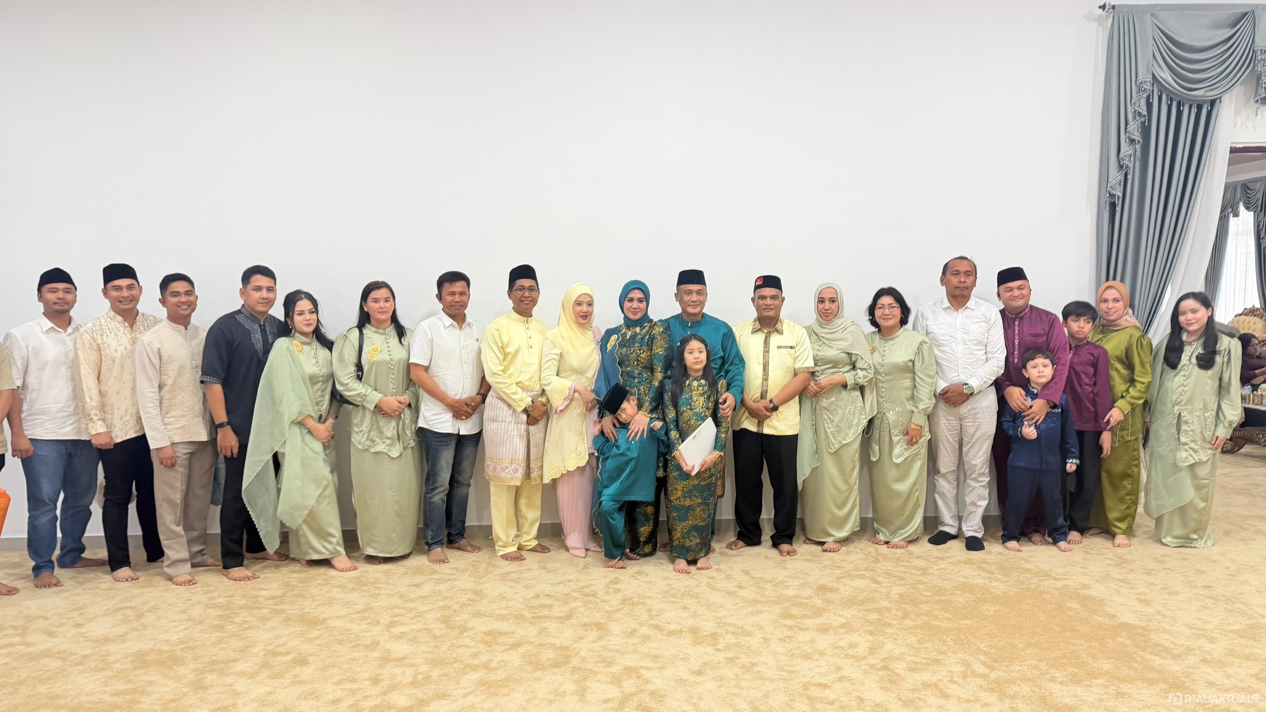 Momentum Idulfitri, Kapolres Rohil dan Wabup Pererat Sinergitas