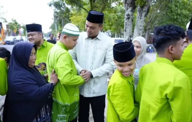 Pemda Inhu Sambut Kepulangan Kafilah MTQ ke-44 Provinsi Riau