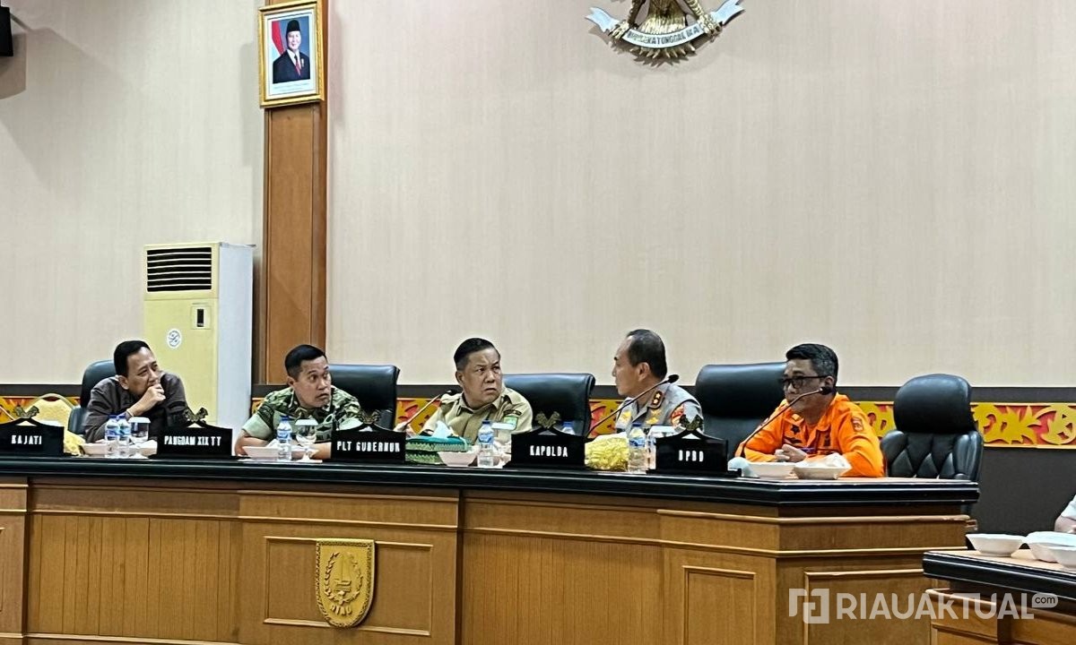 Forkopimda Riau Gelar Rakor Penanganan Peningkatan Eskalasi Karhutla