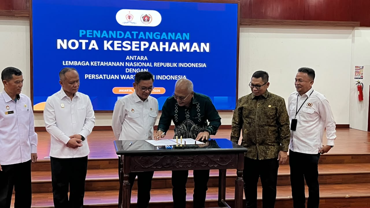 PWI dan Lemhannas Perkuat Kerja Sama, Wartawan Didorong Jaga Nilai Kebangsaan