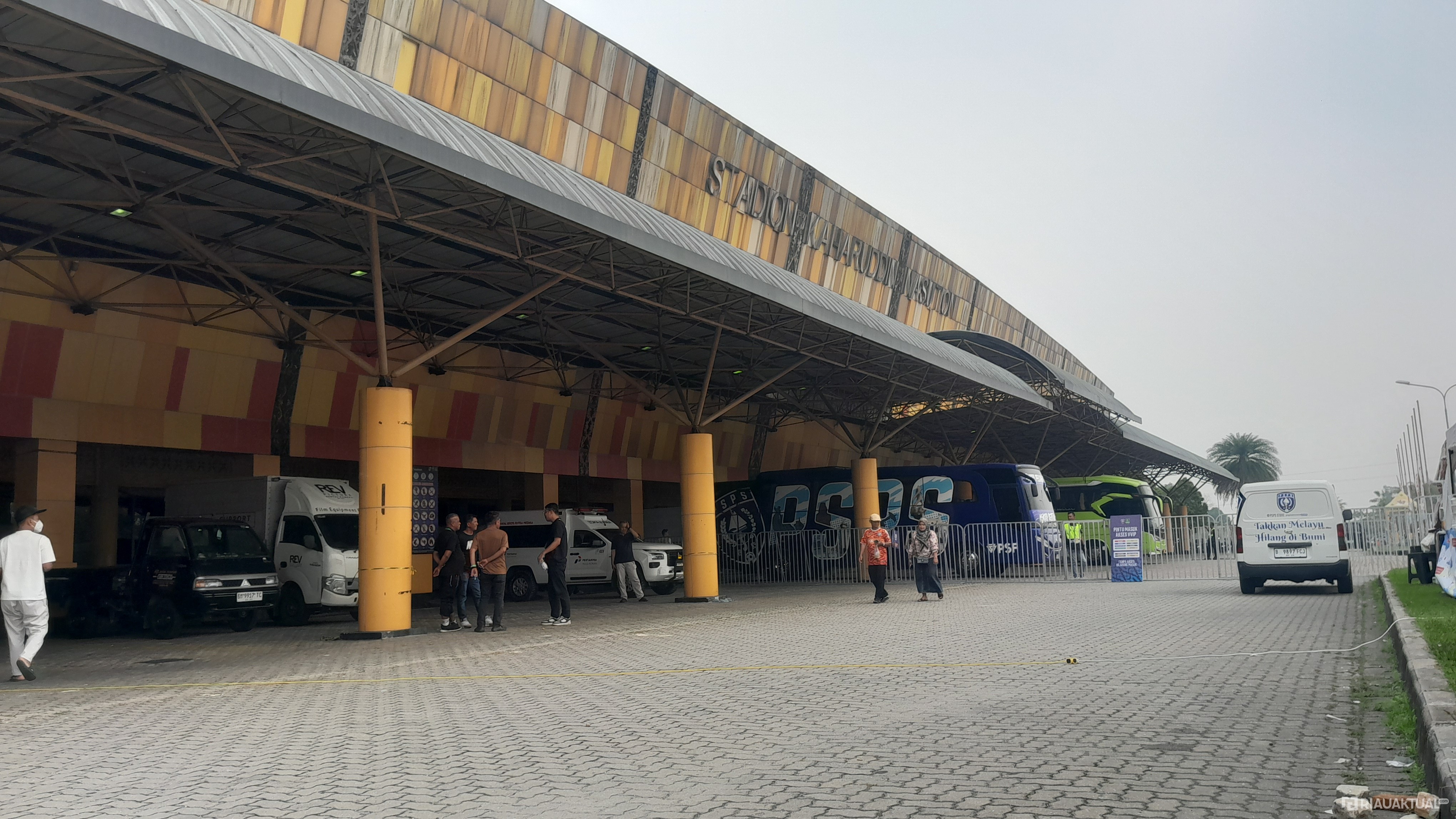 Kabut Asap Masih Selimuti Pekanbaru Jelang Laga PSPS vs Persiku, Udara di Level Sangat Tidak Sehat