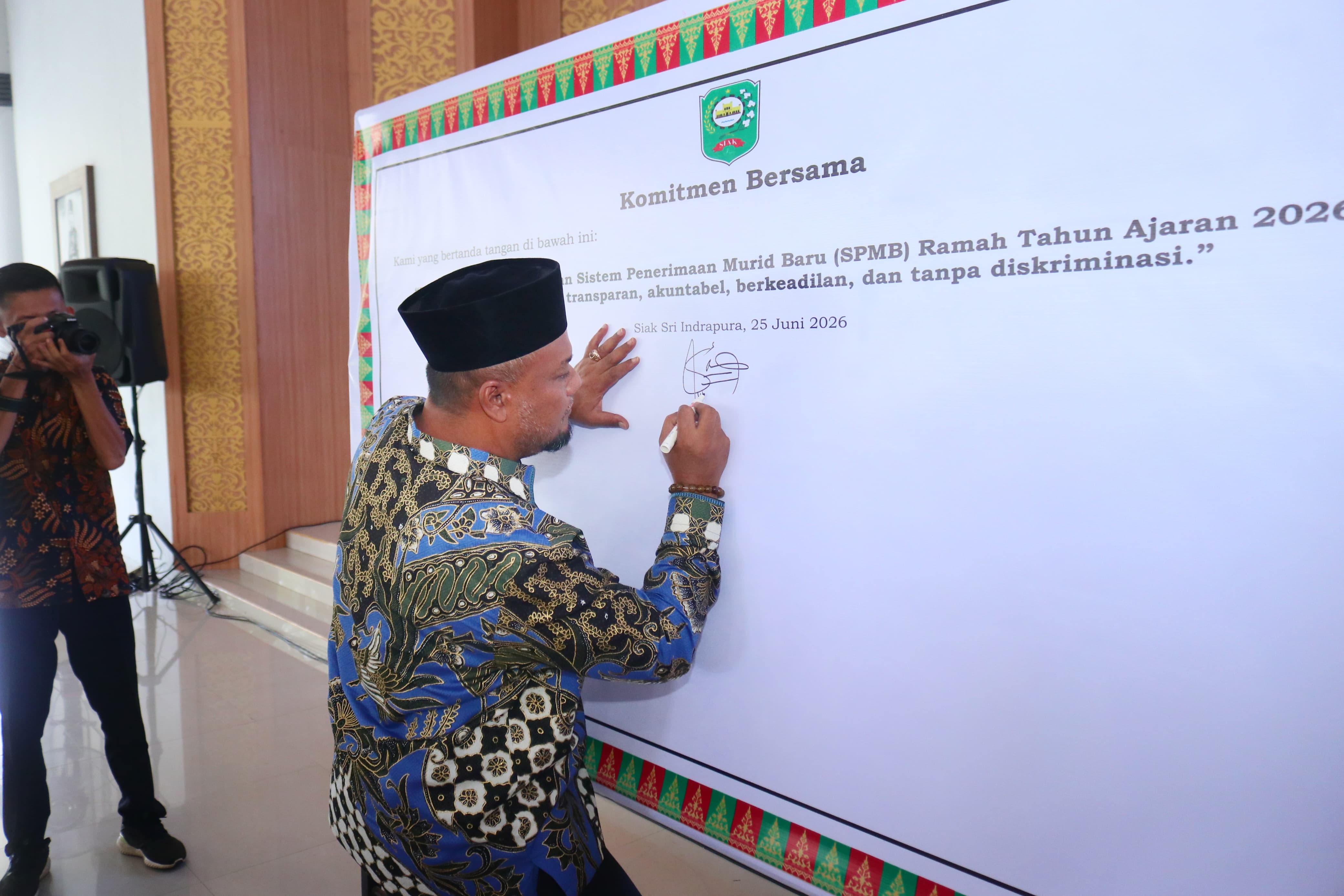 Pemkab Siak Pastikan Anak Tanpa Identitas Tetap Bisa Daftar SPMB 2026