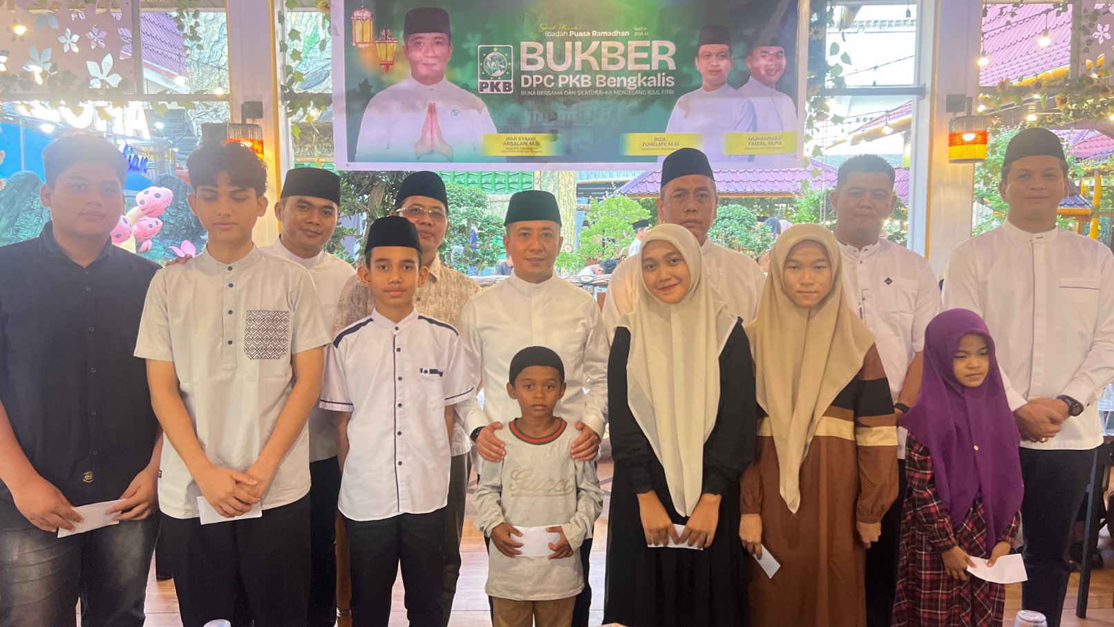 PKB Bengkalis Pererat Silaturahmi serta Bukber dan Santunan Anak Yatim