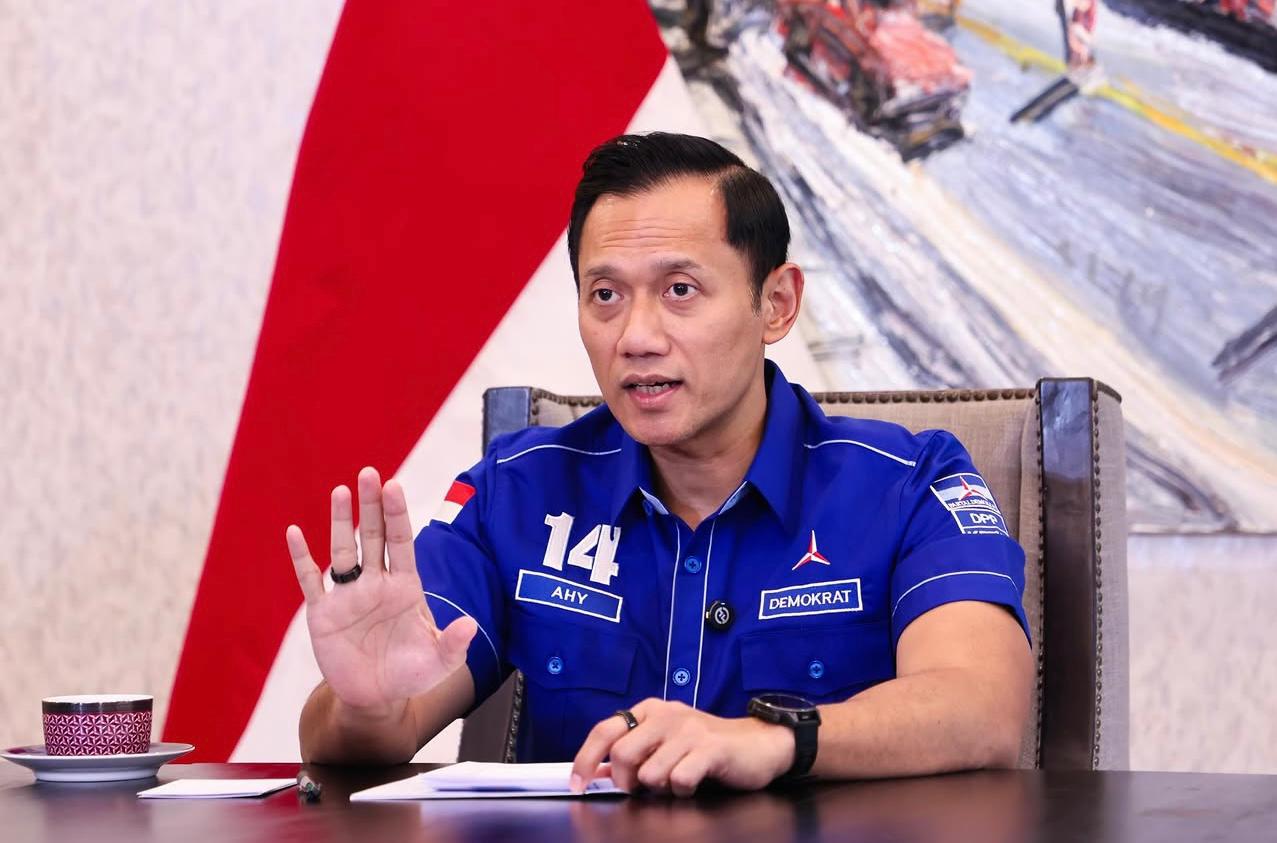 AHY Apresiasi Gaya Kepempimpinan Agung Nugroho, Jadi Role Model Kader Demokrat 