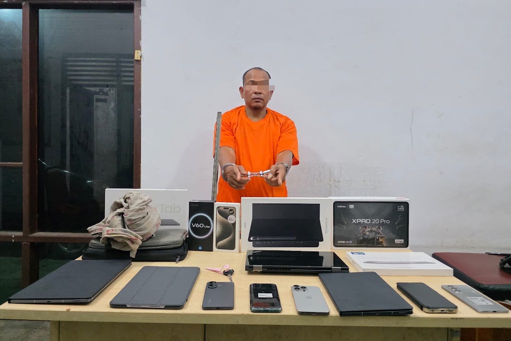 Residivis Ditangkap Polsek Kampar, Curi Barang Berharga Senilai Rp62 Juta