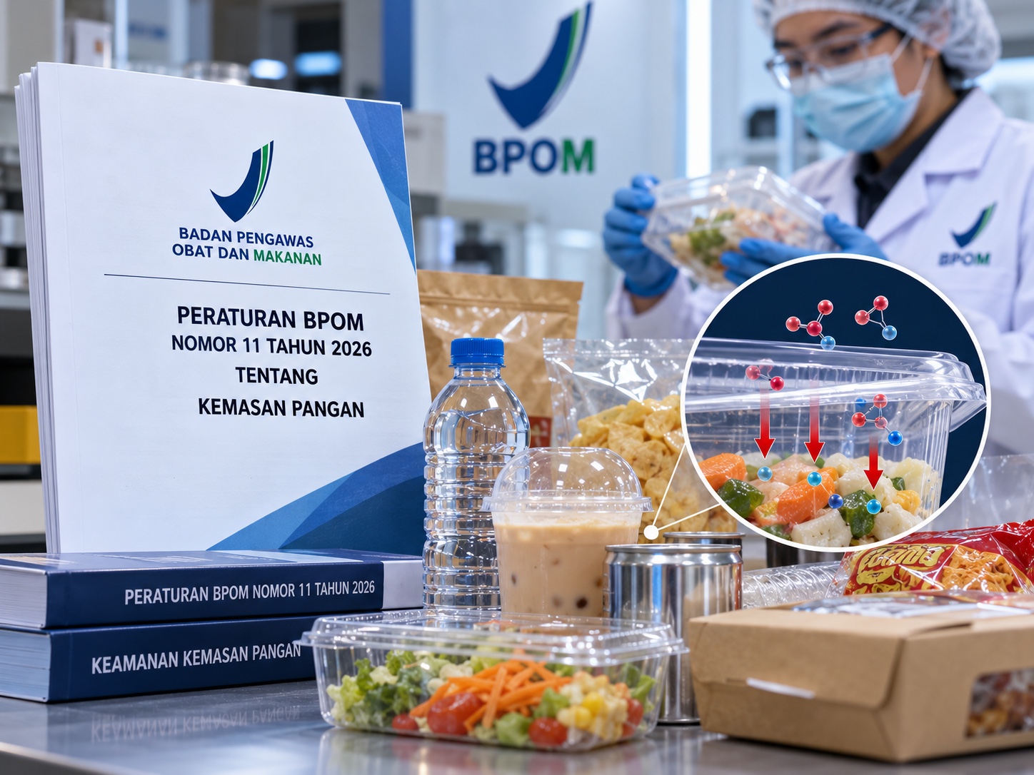 Kemasan Bisa Cemari Makanan, BPOM Terbitkan Aturan Baru Kemasan Pangan