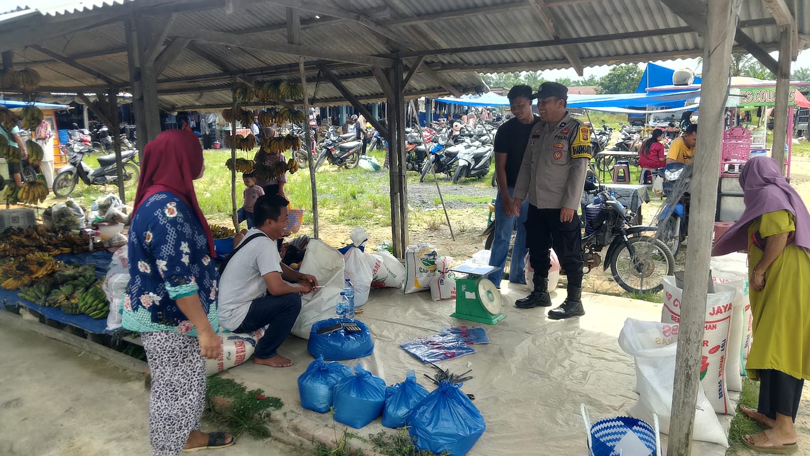 Cegah Kejahatan, Polsek Rimba Melintang Laksanakan KRYD di Rohil