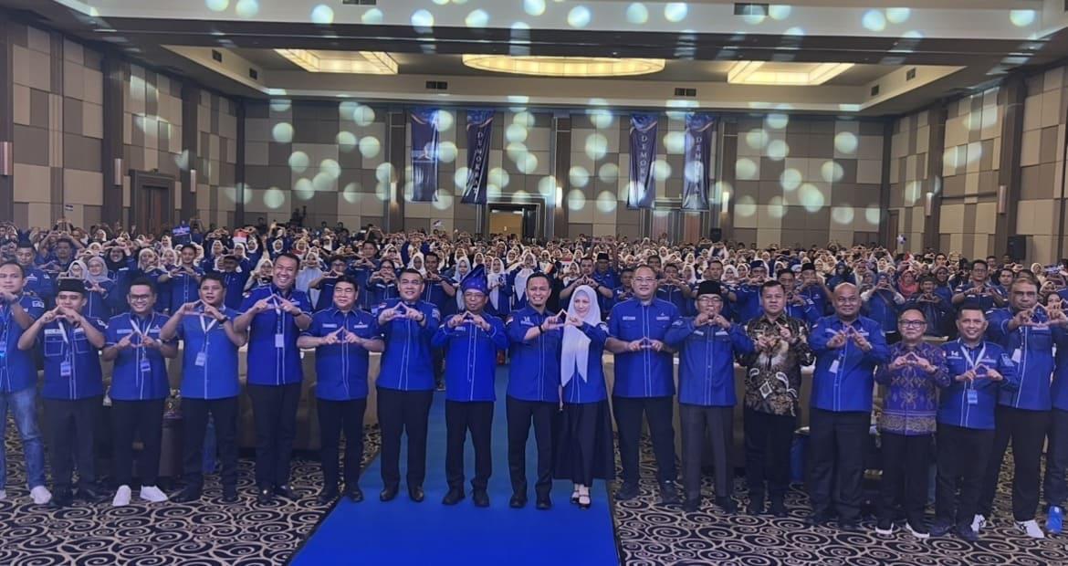 Agung Nugroho Kembali Pimpin Demokrat Riau, Sekjen Minta Tambah Kursi dan Perkuat Akar Rumput