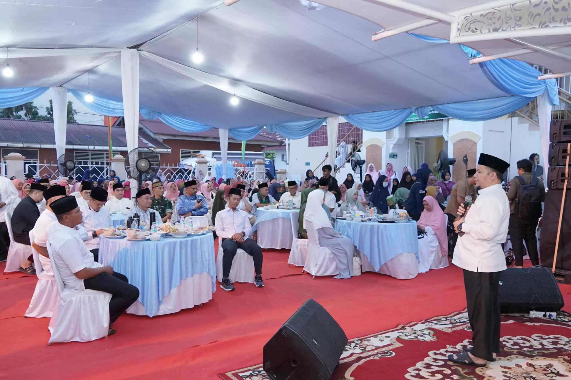 Safari Ramadan di Payung Sekaki, Wako Agung Jemput Aspirasi dan Eratkan Silaturahmi dengan Jemaah 