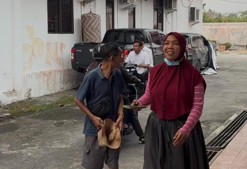 Perkara Masih Banding, Pasutri Terdakwa TPPO Ambil 2 Mobil di Kejari Bengkalis