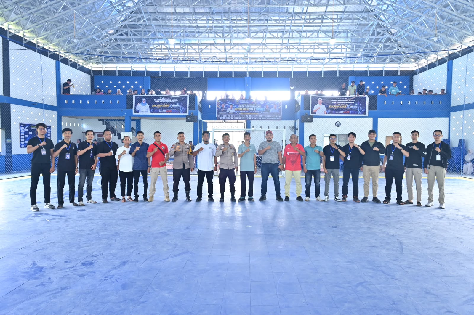 Turnamen Futsal Antar SPPG Se-Kecamatan Bengkalis Jadi Ajang Pererat Kebersamaan Relawan MBG