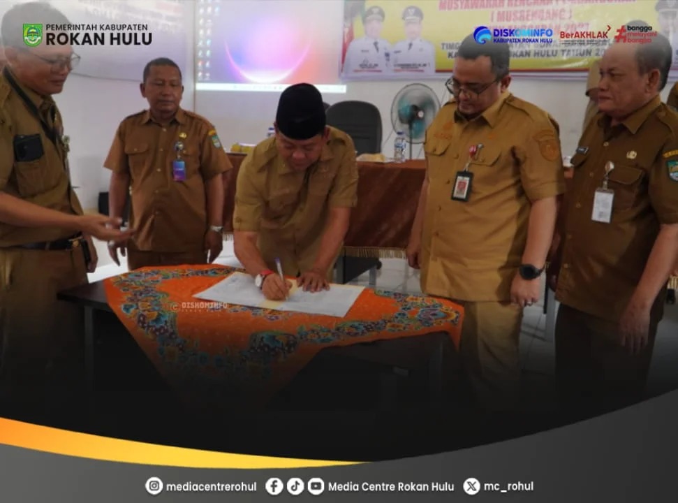 Wabup Rohul Hadiri Musrenbang Bonai Darussalam, Tekankan Skala Prioritas Pembangunan