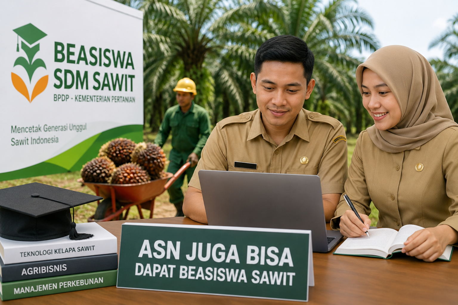 Tak Cuma Anak Petani, ASN Juga Bisa Dapat Beasiswa Sawit