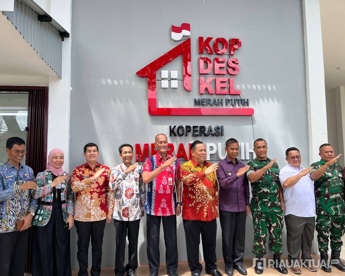 Progres Pembangunan Koperasi Merah Putih di Riau Capai 58 Persen